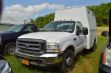 '04 Ford F350 service truck w/ 9' service body, Power Stroke diesel, 5spd manual trans, 83,760 mi, 2