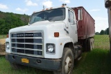 '84 Int S2300 10 wheeler w/ 20' steel dump, coal chute, diesel, 7spd manual trans, 299,615 mi VIN:1H