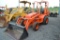 Allmand Gald 325 tractor backhoe w/ 116hrs, stabilizers, gas