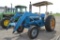 Ford 4600 tractor w/ loader w/ no bucket, 913hrs, 540 pto, 3pt, diesel