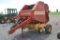 NH 630 round baler w/ string tie, bale discharge (monitor in office)