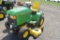 JD 445 riding mower w/ 1,610hrs, 60'' deck, gas, 22HP, (owner has machine yard ready)