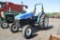 NH Workmaster 75 w/ 430hrs, 540 pto, 3pt w/ top link, 2 remotes, ROPS, foot throttle, 16.9/14-30 rea