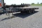 '83 Roger 25 ton 20' tag-along trailer w/ dually tandems, pintle hitch, air brakes, VIN#D5219 (title