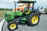 JD 5105 w/ 1485hrs, 2wd, 7spd w/ SyncReverser, 540 pto, 3pt, 2 remotes, 14.9-28 rear rubber, open st
