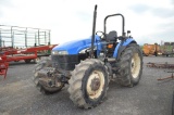 '06 NH TD95D tractor w/ 4,147hrs, 4wd, 2 remotes, 540 pto, 6 front weights, 18.4R34 rear rubber, ope