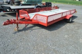 16.5' Utility trailer, VIN#A248576 (title)