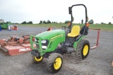 '14 JD 2025R HST compact w/ 863hrs, 4wd, hydro, 3pt, top link, 540 pto