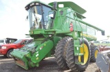 JD 9860 STS rotary combine w/ 3883/2586hrs, contour master, single point hook up, 20.8R42 duals, str
