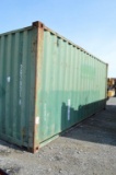 8'x8'x20' Storage container w/ swinging doors