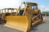 '88 Cat D6H dozer w/ power shift, 5068hrs, cab, 11' 2