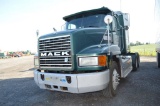 '95 Mack CH600 semi tractor w/ 958, 813mi, Mack engine, Eaton Fuller trans, sleeper, VIN#1M2AA14X6SW