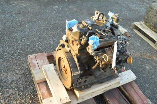 JD 3cyl diesel engine, Yanmar 3TN66C (660cc)