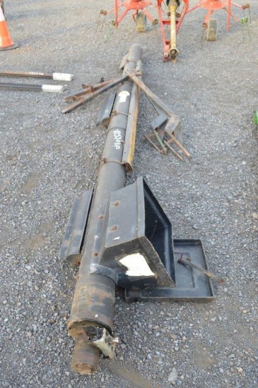 Unverferth cross auger for planter w/ mounting brackets