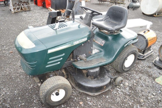 Craftsman lawn tractor w/ 42'' deck, 19.5 hp turbo/cooled, 6 speed