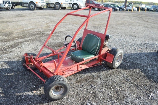 Go-cart, gas, 8HP, (runs)