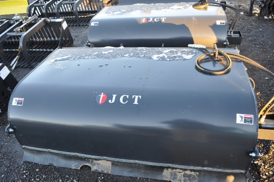 JCT 6' heavy duty skid mount hyd sweeper bucket, skid mount