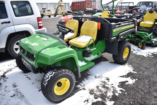 '19 JD TS 4X2 all terrain gator w/ 305hrs, gas, cargo box, 2wd, gas, serial# 1M04X2XDTKM143445(warra