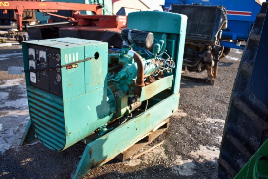 Onan 55KB generator w/ 800hrs, 55KW