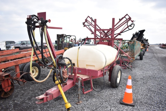 Hardi TR300 sprayer w/ 35' booms, 300gal tank, hyd boom raise (manual)