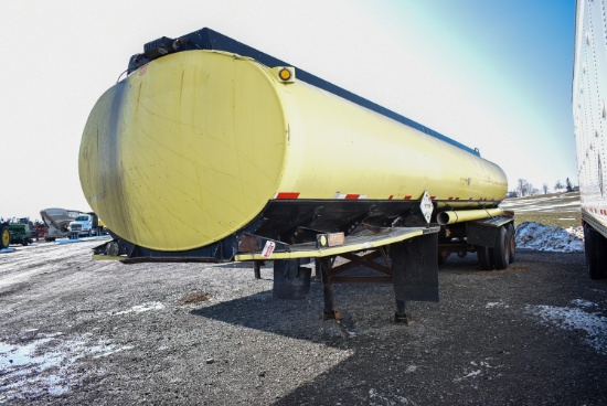 Keil 8000gal tank trailer w/gravity unload, 4 compartments, (bill of sale only)