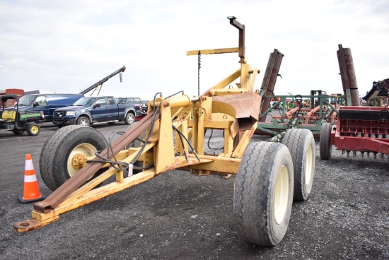 Farm drainage tile plow w/ 6''& 8" boot