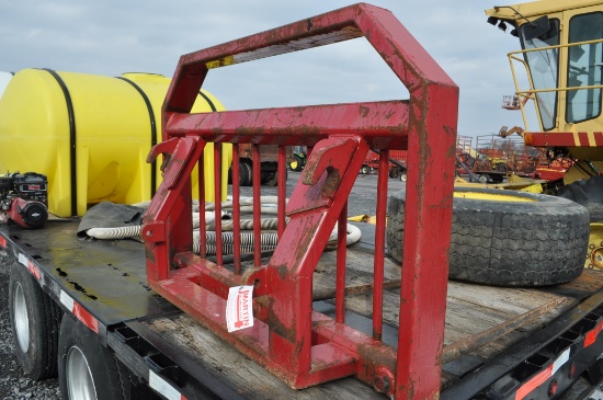 Heavy duty Bale forks, (Comes off JD 741 loader)