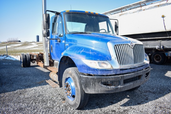 '09 Int 4300 cab & chassis w/ 233,619mi, automatic, diesel, 20' chassis, VIN# 1HTMMAANX9H148678 (tit