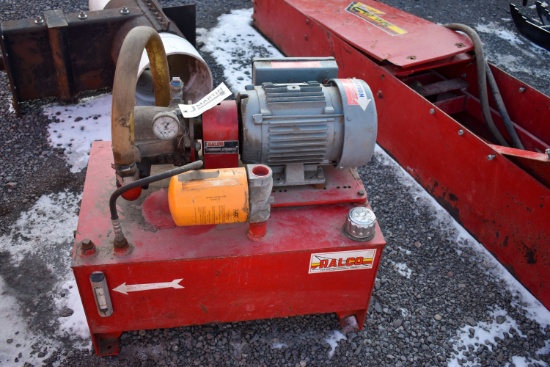 Ralco Subway manure pump w/ hyd power unit (New never used)