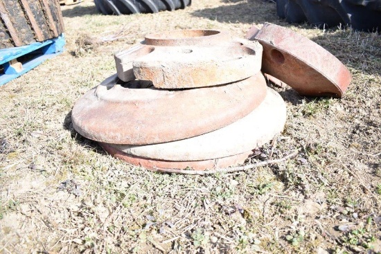 Set of IH wheel weights