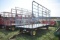 B&E 8'x18' hay wagon, single axle