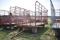 Pequea 918 9'x18' hay wagon on Pequea 1086 single axle running gear
