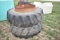 Set of 18.4-34 tires w/ rims