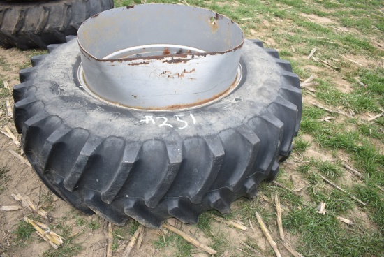 Firestone 20.8R38 23* radial tire, 60%