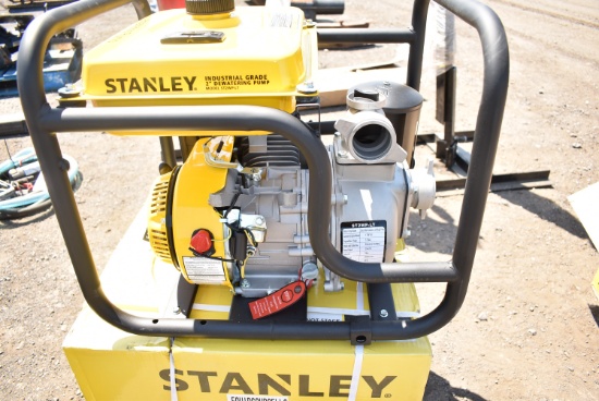 Stanley 2" water pump w/ engine, (new)