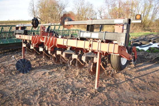 Brillion STP-630 6 row zone tiller w/ rolling baskets, row markers, 3pt