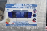 Steelman 7' 10 drawer workbench (blue)