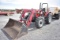 CIH JX80 tractor w/ LX730 loader w/ quick att 72