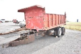 16' HYD dump trailer
