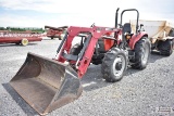 CIH JX80 tractor w/ LX730 loader w/ quick att 72