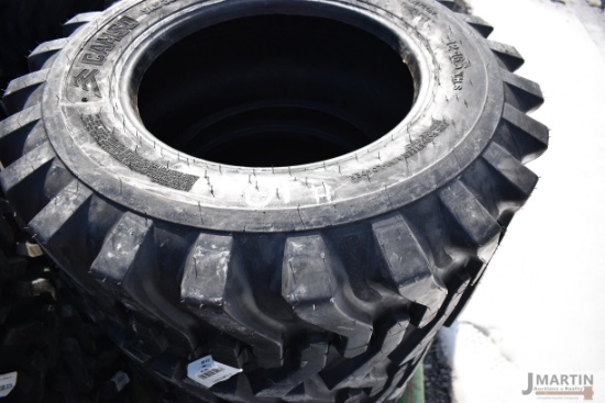 4- Camso 12-16.5 skid loader tires