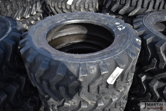 4- Camso 10-16.5 skid loader tires