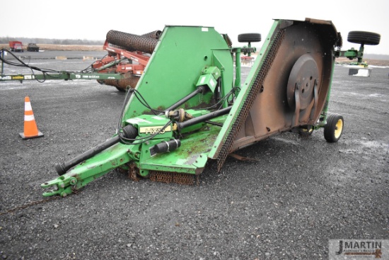 JD HX15 heavy duty 15' rotary mower