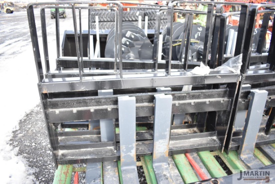 Kivel 4200lb walk thru pallet forks