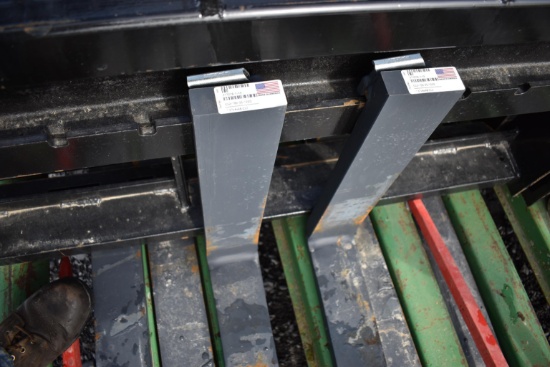 Kivel 4200lb walk thru pallet forks