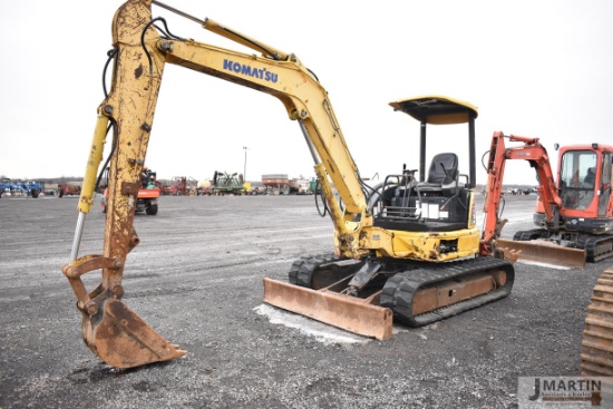 Komatsu PC50MR-3 mini excavator