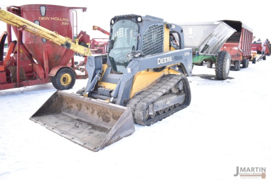 JD 333D track skid loader