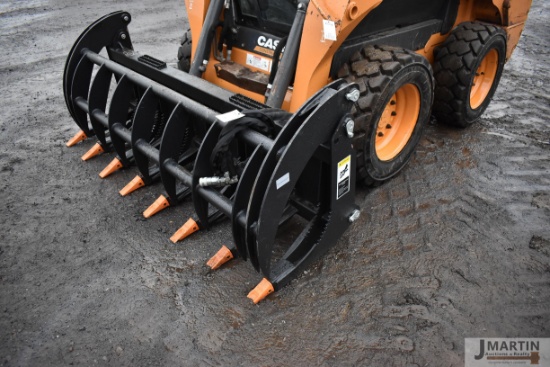 Heavy duty hyd 76" grapple