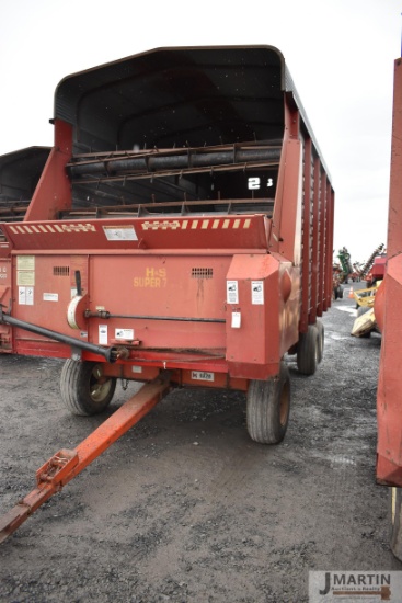 H&S Super 7+4 forage wagon