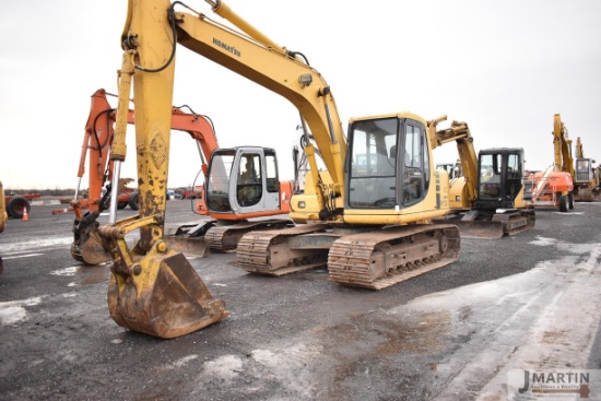 Komatsu PC-120 excavator